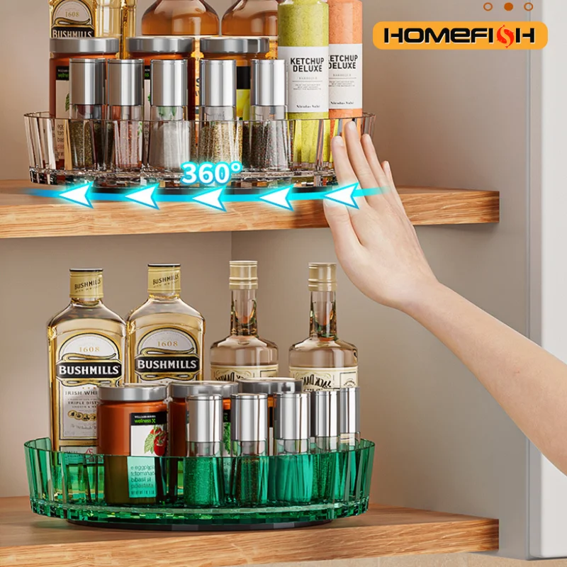 Draaiplateau Keuken – Roterende Kruidenrek Organizer 360° – Image 3