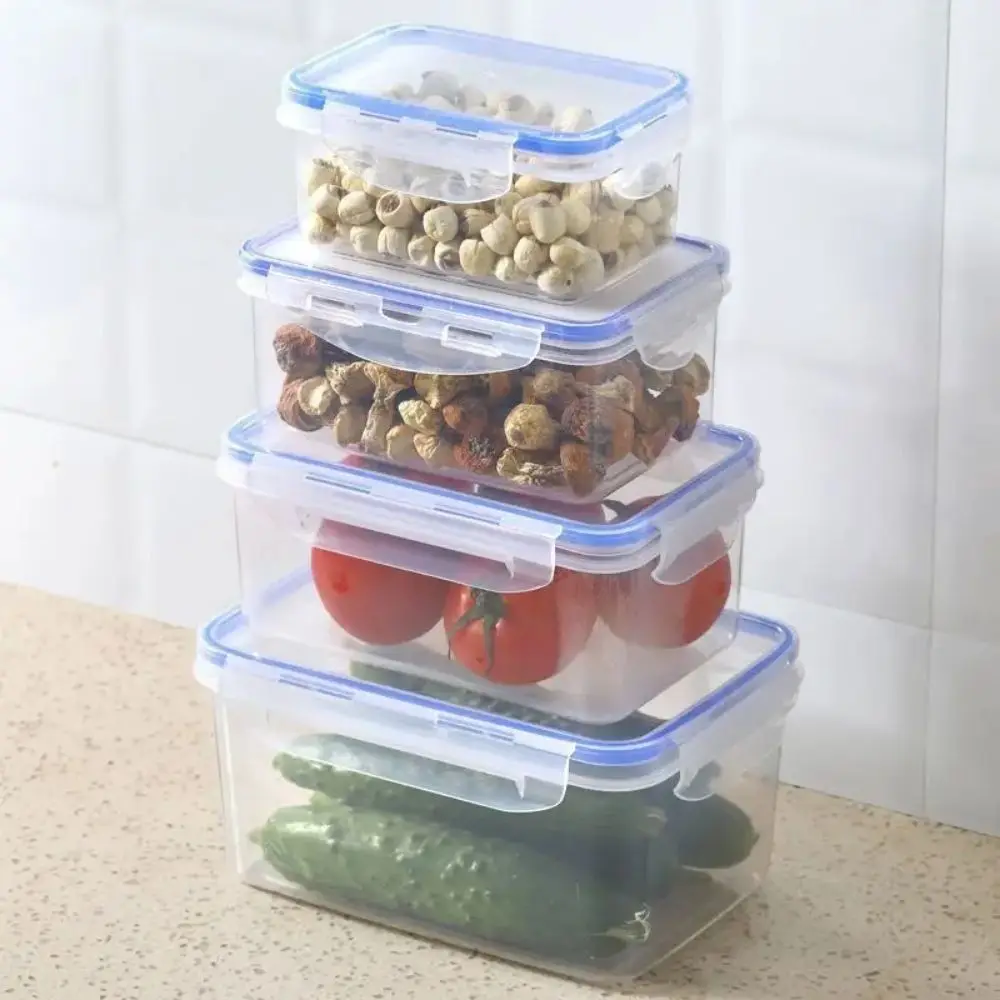 Koelkast Opbergdoos – Verse Voedselcontainer met Deksel (Set) – Image 3